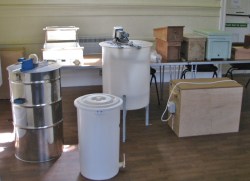 ... along with practical sessions ...